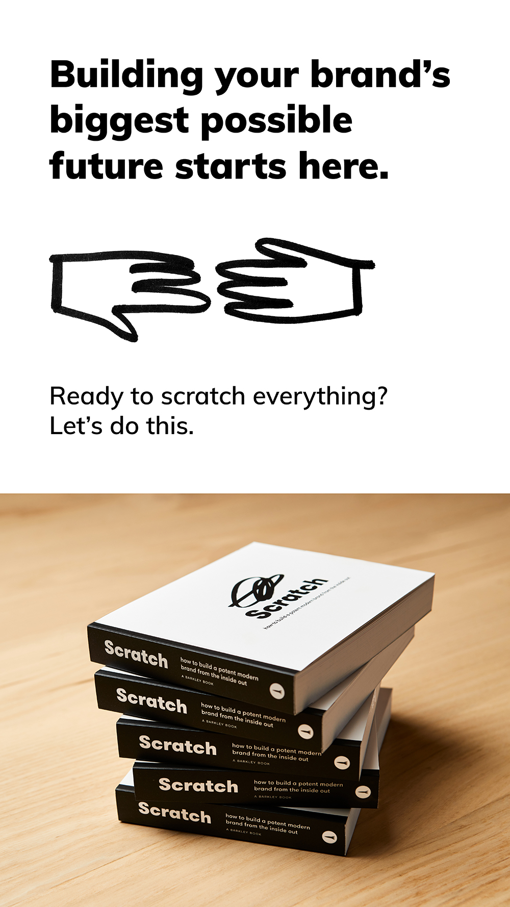 Cover shot of Scratch book